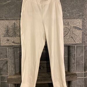 Rachel Zoe white stretch pants size medium